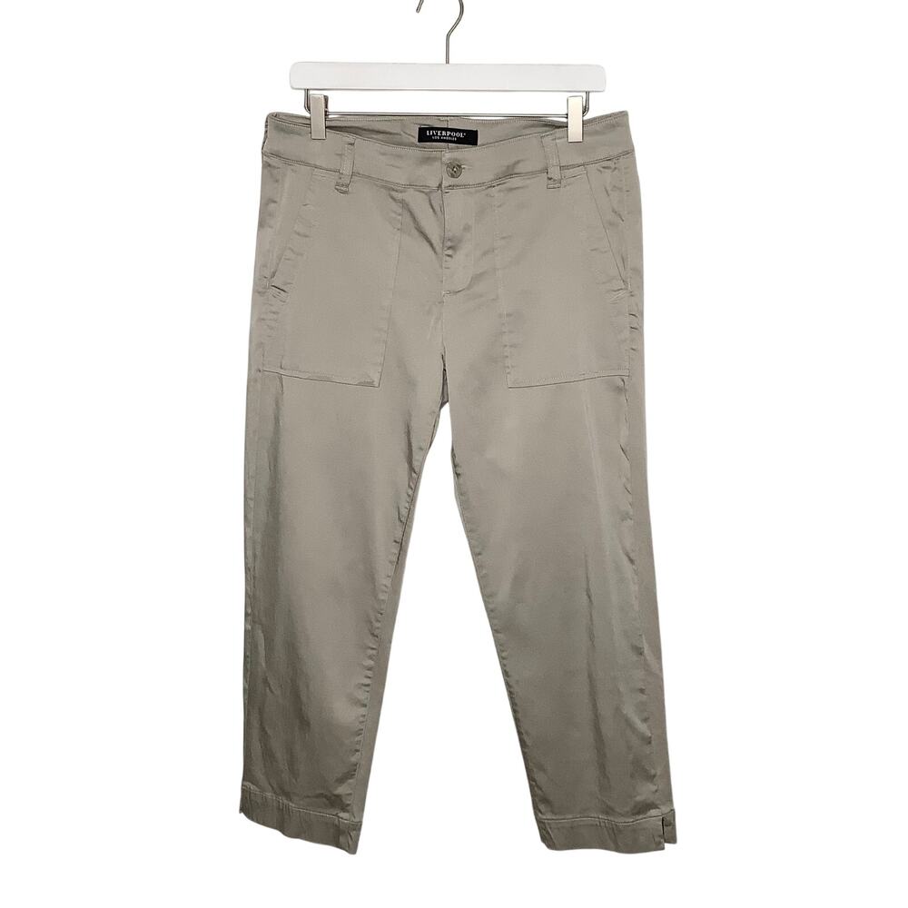 Liverpool Los Angeles Trey Crop Skinny Capri Trouser Pants Stone Island 10 / 30